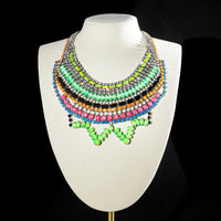 TOM BINNS Very Neon Techno Chic Necklace
