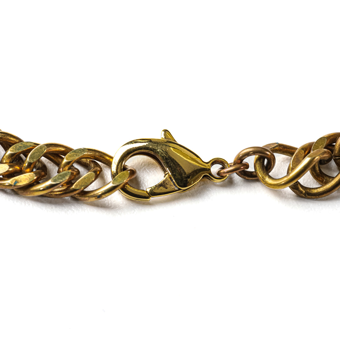 ERICKSON BEAMON Gold Tone Multi Strand Crystal Necklace