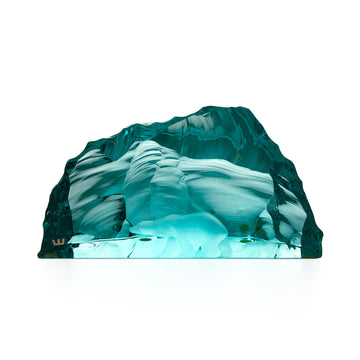KOSTA Vicke Lindstand Ice with Polar Bears 90011 Glass Sculpture