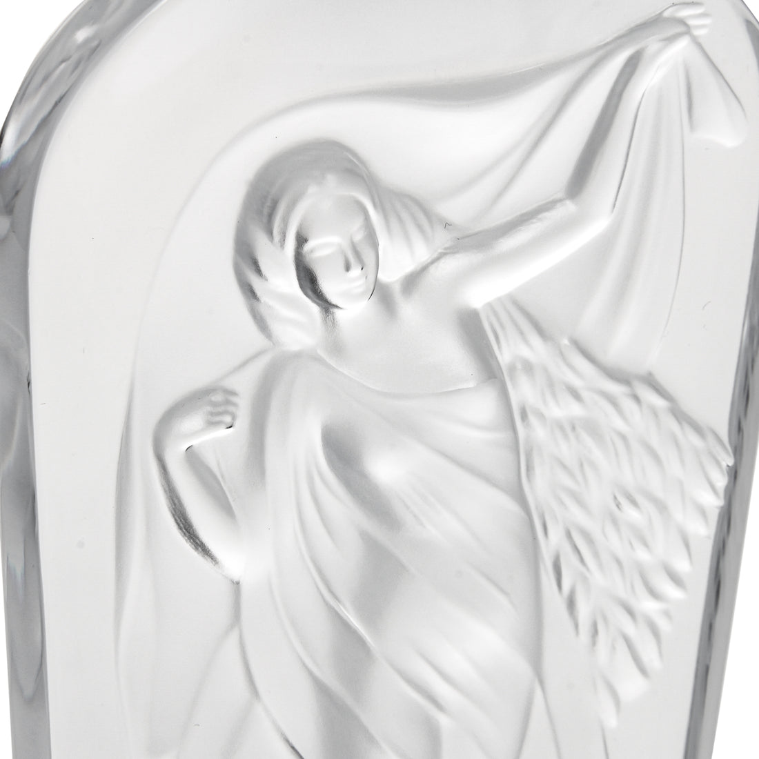LALIQUE Hestia Medallion Plaque/Paperweight 61051