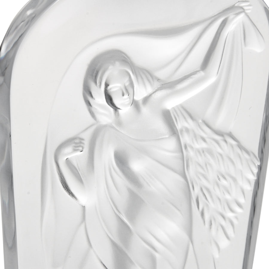 LALIQUE Hestia Medallion Plaque/Paperweight 61051