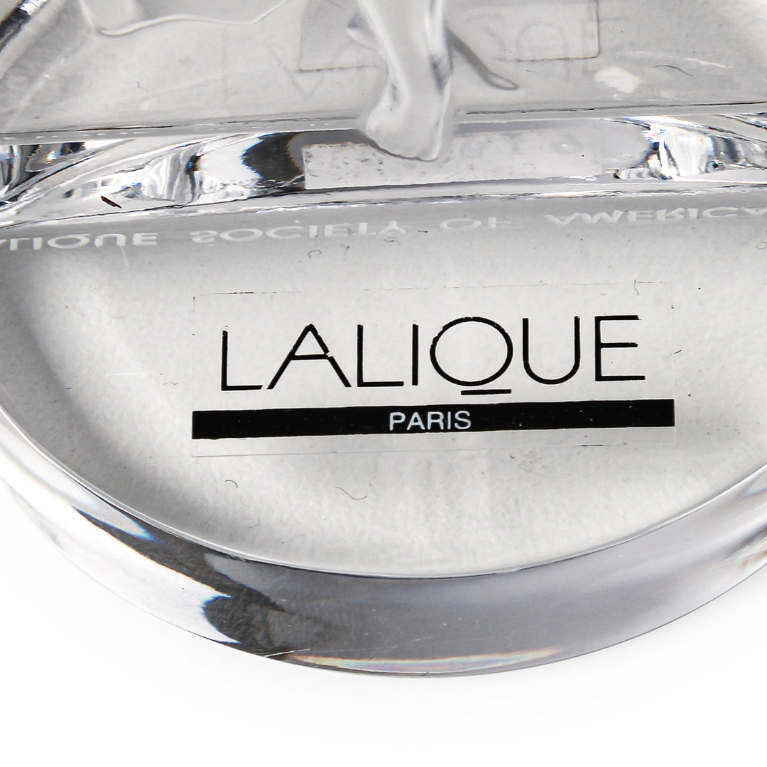 LALIQUE Hestia Medallion Plaque/Paperweight 61051