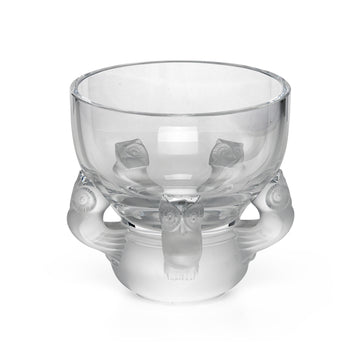 LALIQUE Hiboux - Owl Bowl/Vase