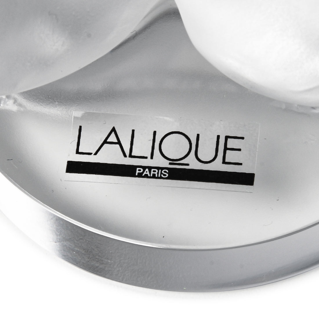 LALIQUE Lovebirds Kissing 61055 Figurine