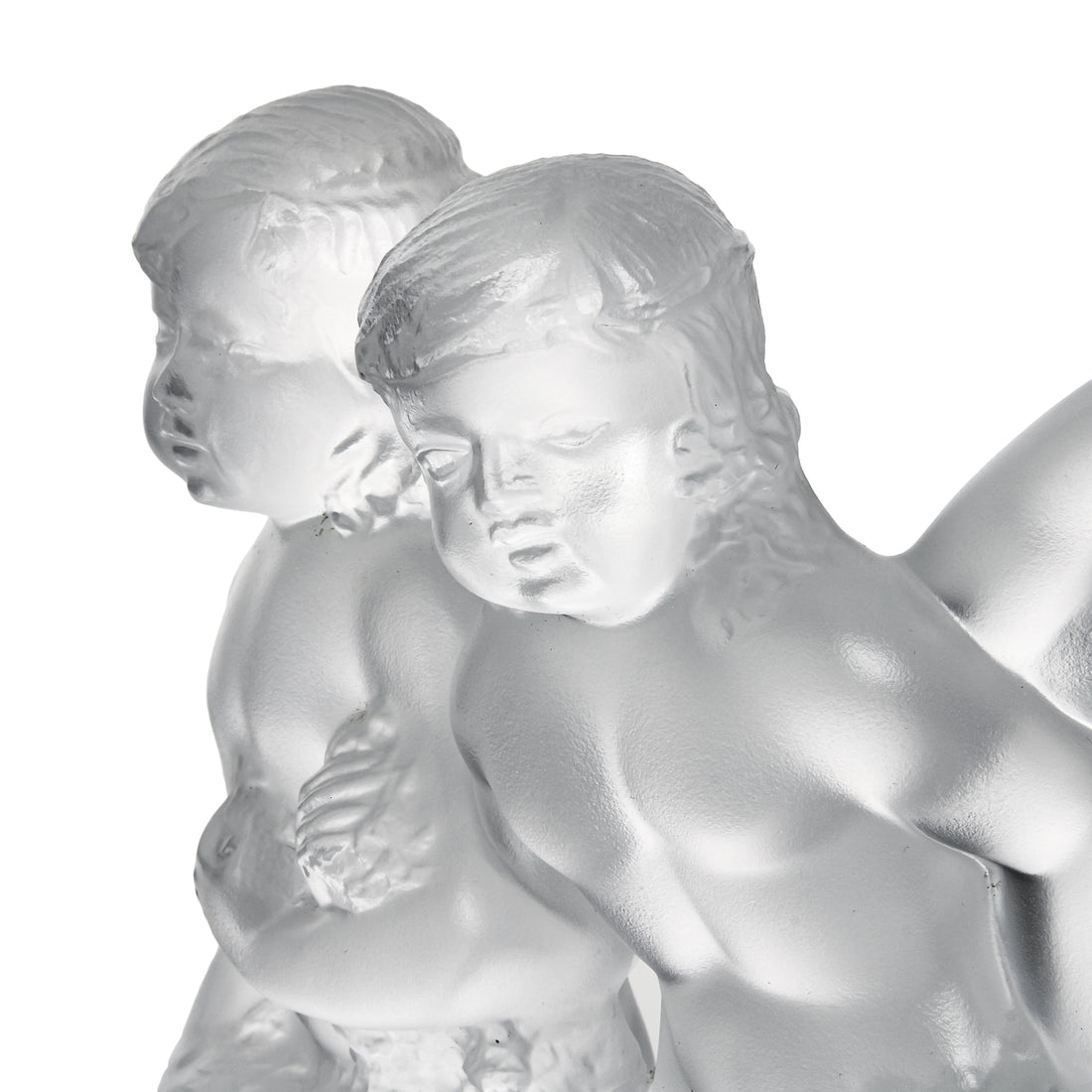 LALIQUE Luxembourg Cherubs Figurine