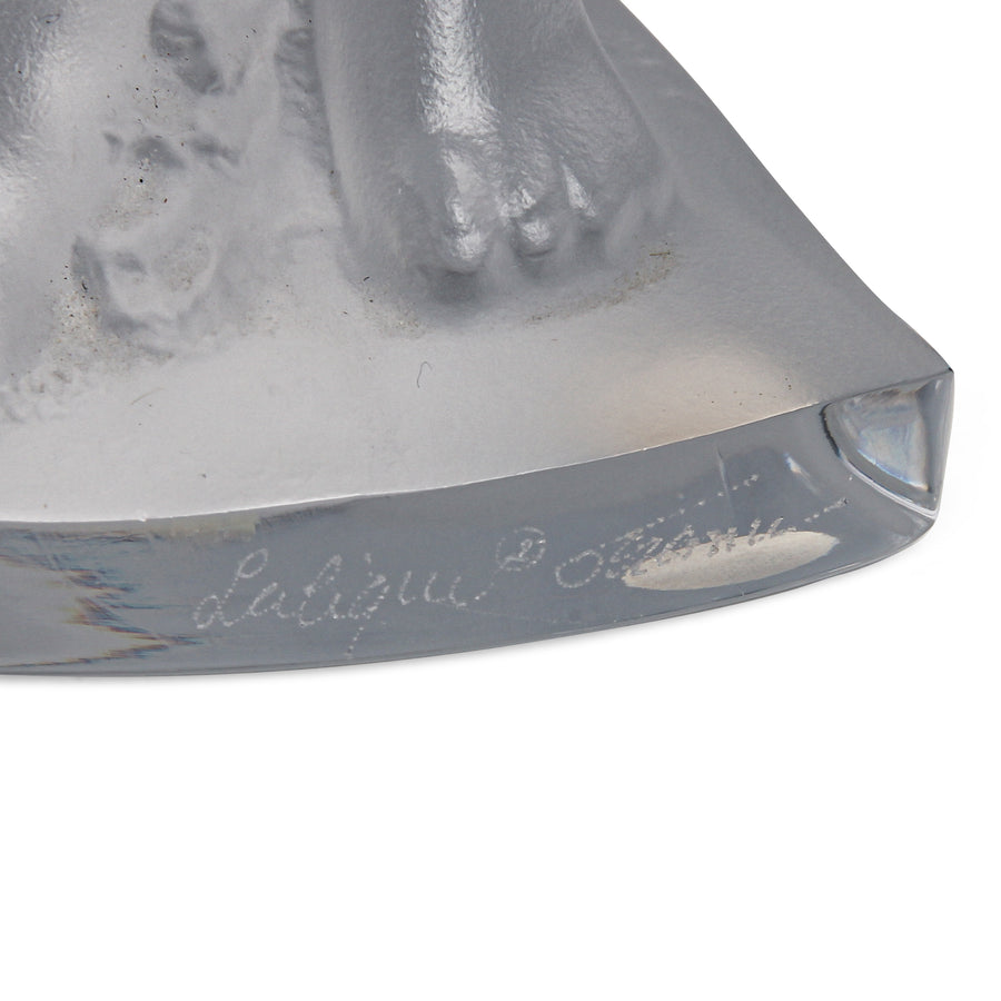LALIQUE Luxembourg Cherubs Figurine