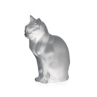 LALIQUE Sitting Cat 11603 Figurine