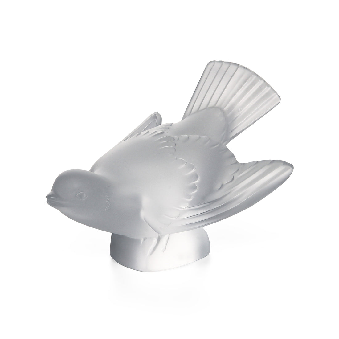 LALIQUE Sparrow Wings Out 11633 Figurine