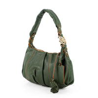 LANCEL Paris Shoulder Bag - Green Leather