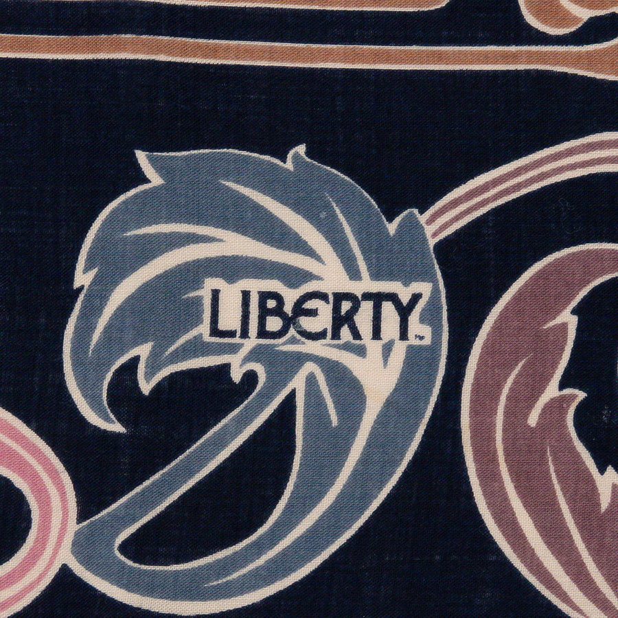 LIBERTY Wool Shawl - Blue & Purple Arts & Crafts