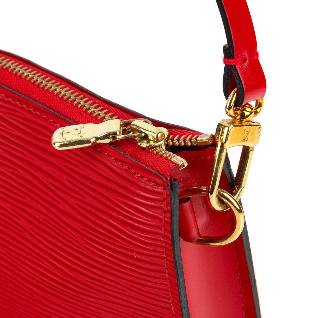 LOUIS VUITTON Epi Pochette Accessoires - Red