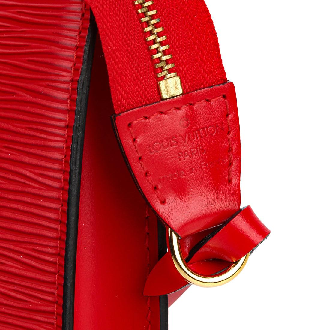 LOUIS VUITTON Epi Pochette Accessoires - Red