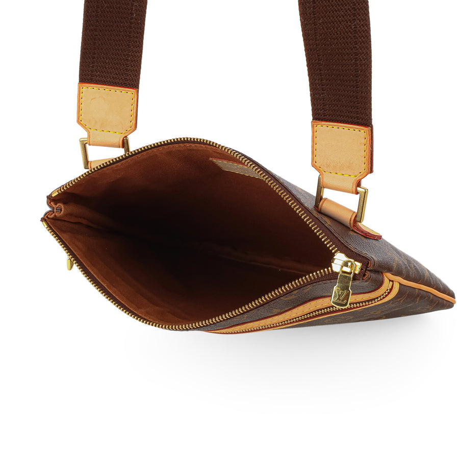 LOUIS VUITTON Monogram Canvas Pochette Bosphore Crossbody