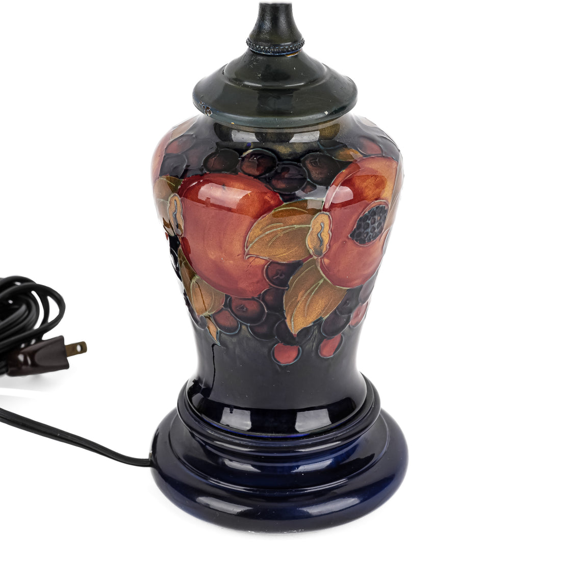MOORCROFT Small Pomegranate Lamp w/Shade