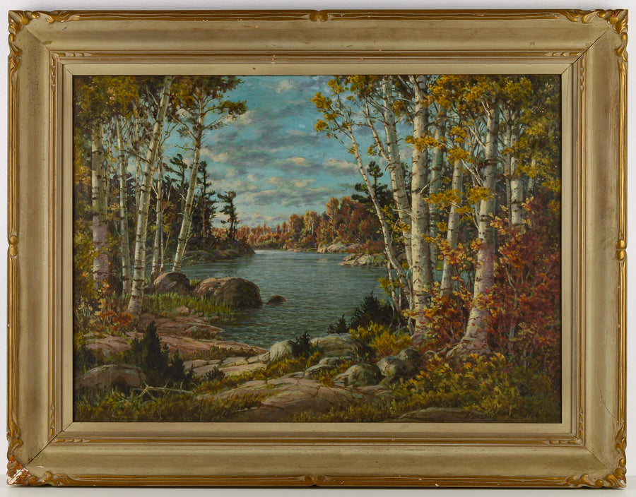 Otto Planding - Landscape - Oil on Canvas