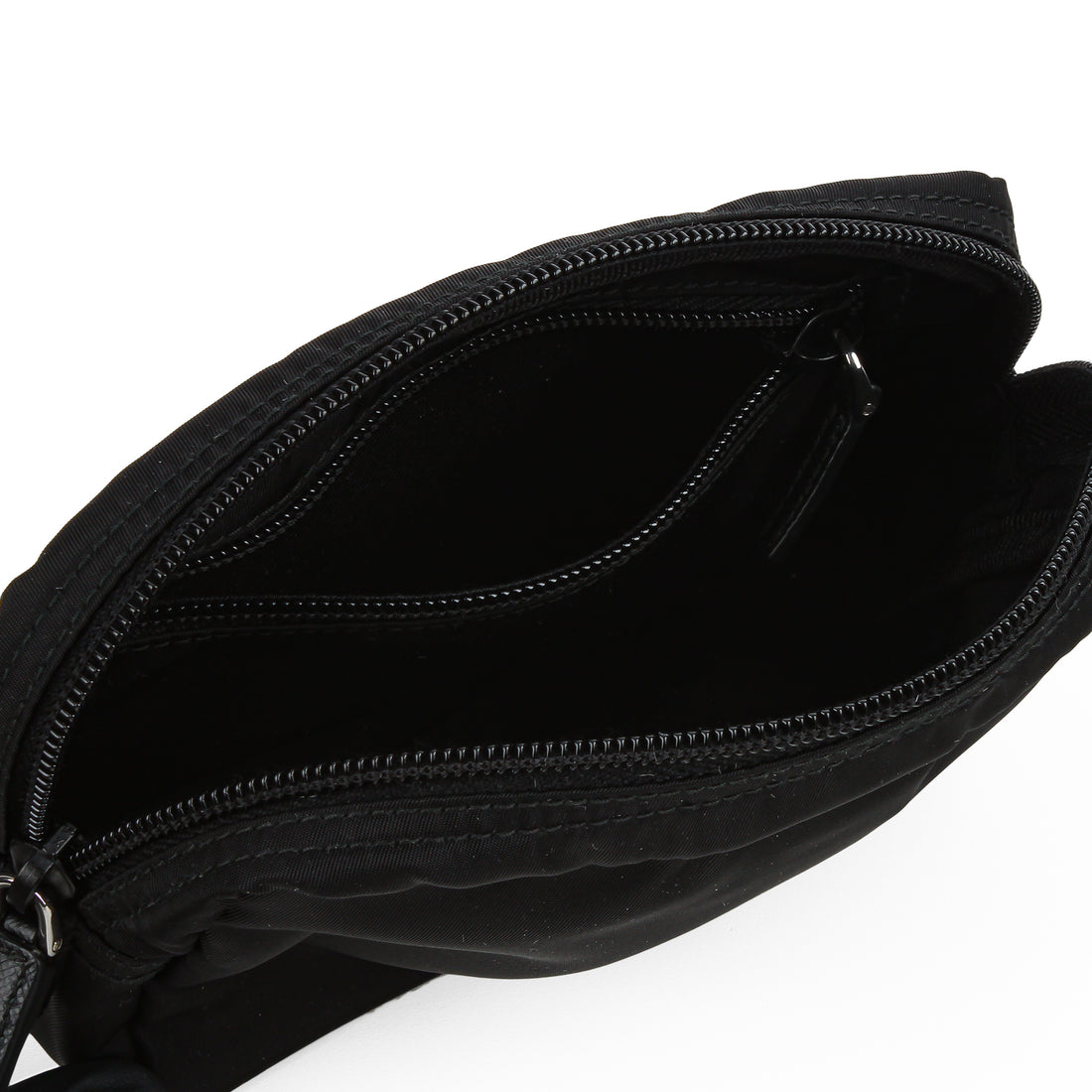 PRADA Tessuto Makeup Bag - Black