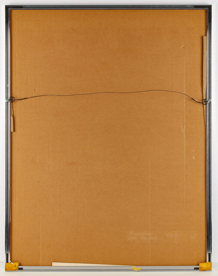 Peter Chinni - "White Walls" - Serigraph Screen Print on Paper