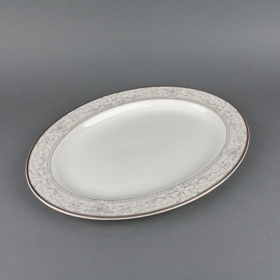ROYAL DOULTON Naples Platinum Platter