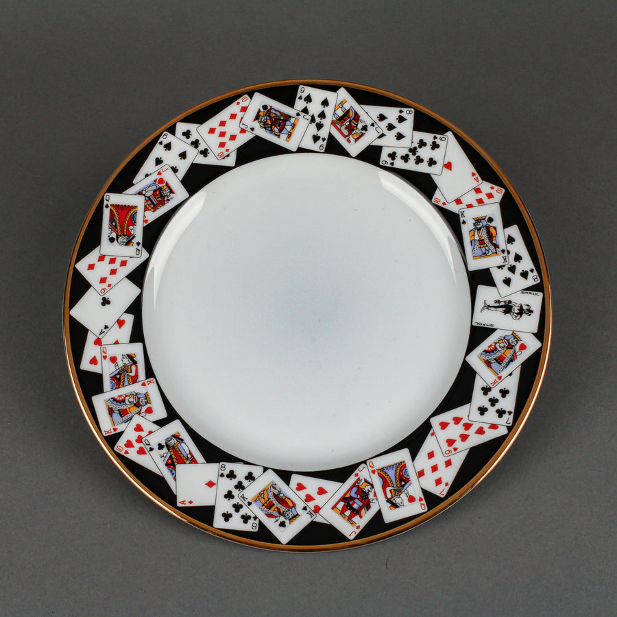 TIFFANY & CO. Playing Card Dessert Plates - Set of 4