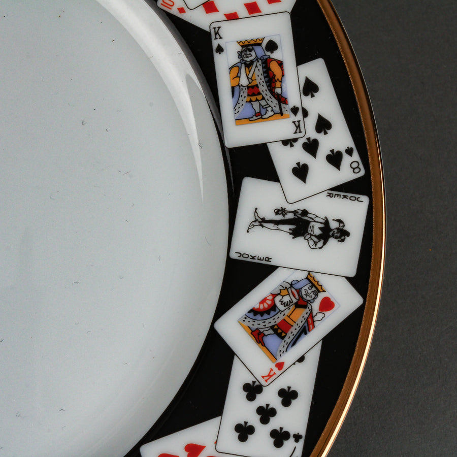 TIFFANY & CO. Playing Card Dessert Plates - Set of 4