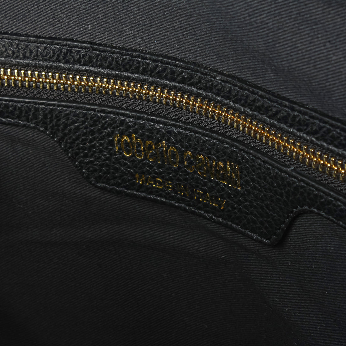 ROBERTO CAVALLI Handbag - Black Leather & Suede