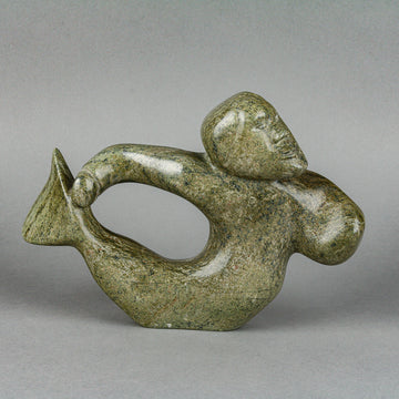 Rosalie Kopak - "Mermaid" - Stone Carving