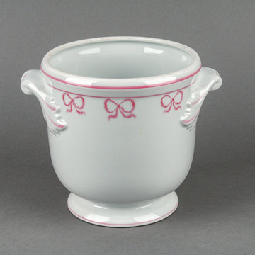 VISTA ALEGRE Ruban Pink Cache Pot