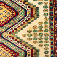Hand Knotted Wool Rug 72"x49"