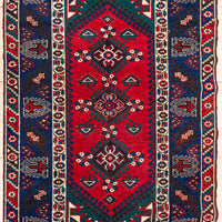 Hand Knotted Wool Turkish Style Rug 74"x49"