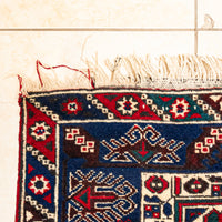 Hand Knotted Wool Turkish Style Rug 74"x49"