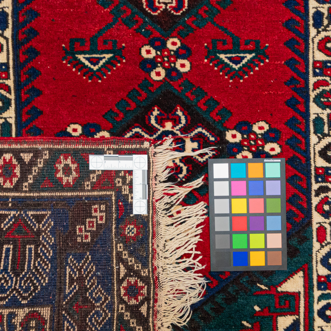 Hand Knotted Wool Turkish Style Rug 74"x49"