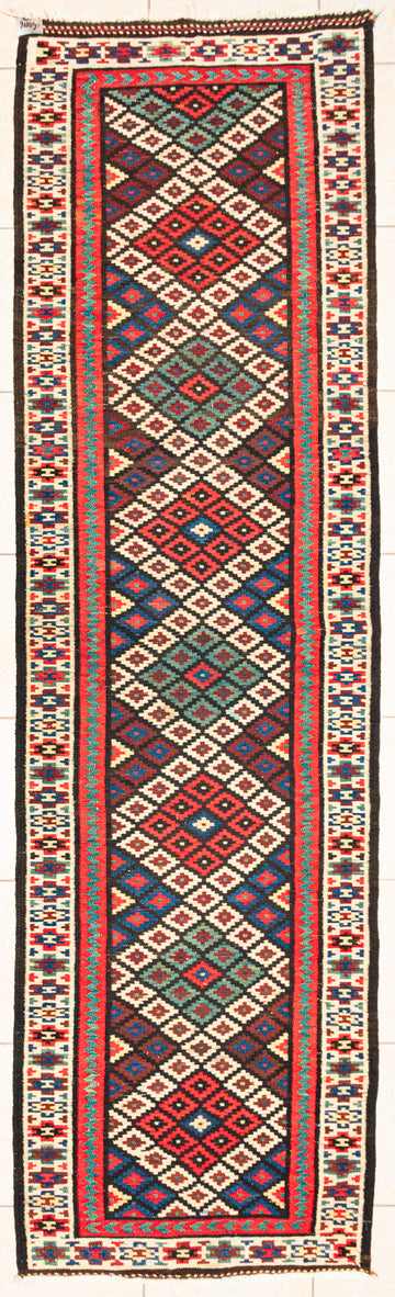 Hand Knotted Wool Veramin Runner              137"x38"