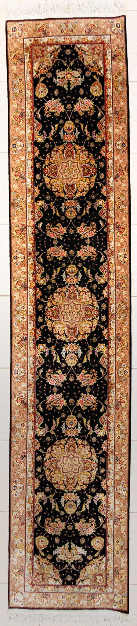 Hand Knotted Persian Style Wool Runner             148"x30"