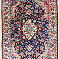 Hand Knotted Wool Persian Style Rug     80"x49"