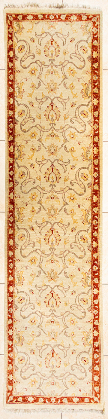 Wool Persian Style Runner            100"x24"