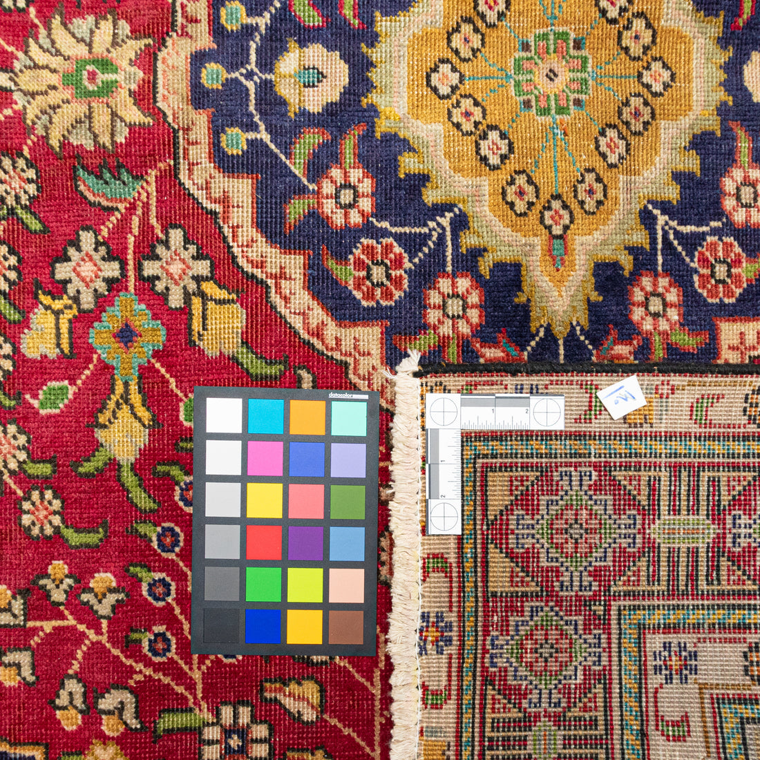 Hand Knotted Wool Tabriz Persian Rug        83"x58"
