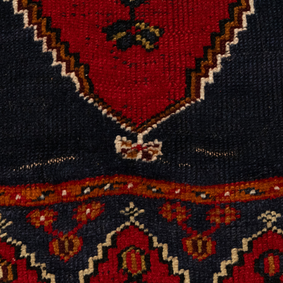 Hand-Knoted Wool Turkish Anatolian Oushak Rug 6'10" x 4"