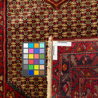 Hand Knotted Wool Zanjan Persian Rug            74"x44"