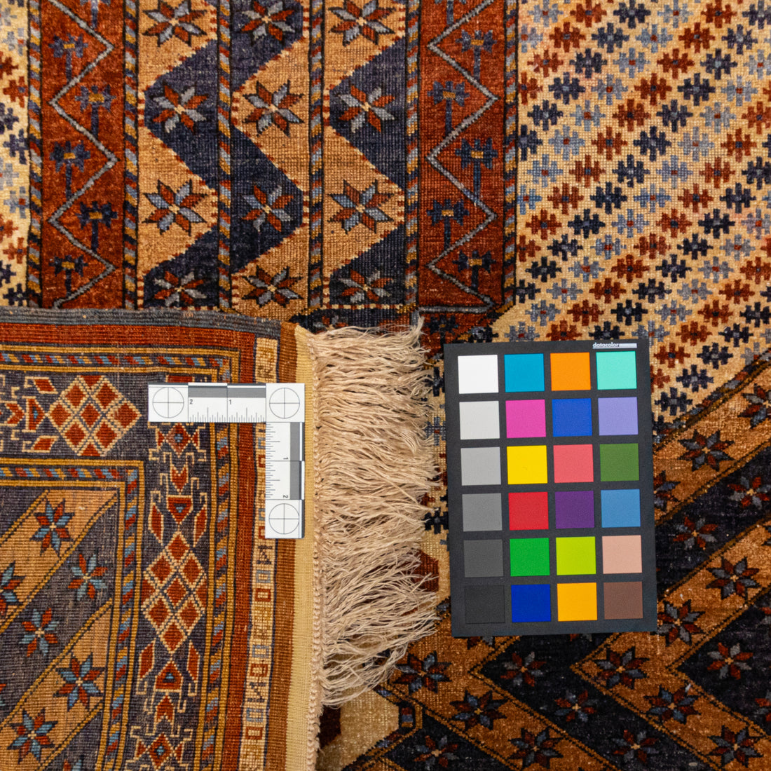 Hand Knotted Silk Blend Prayer Rug 58"x40"