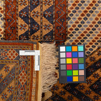 Hand Knotted Silk Blend Prayer Rug 58"x40"