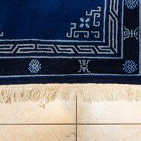 Hand Knotted Wool Nepalese Style Indian Rug 72"x48"
