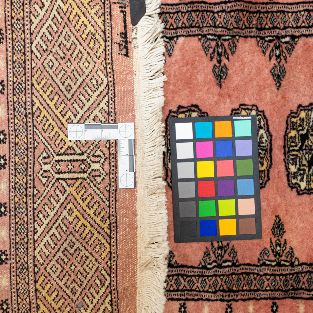 Hand Knotted Wool Bokhara Style Runner           75"x26"
