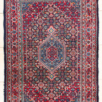 Hand Knotted Wool Rug 74"x46"