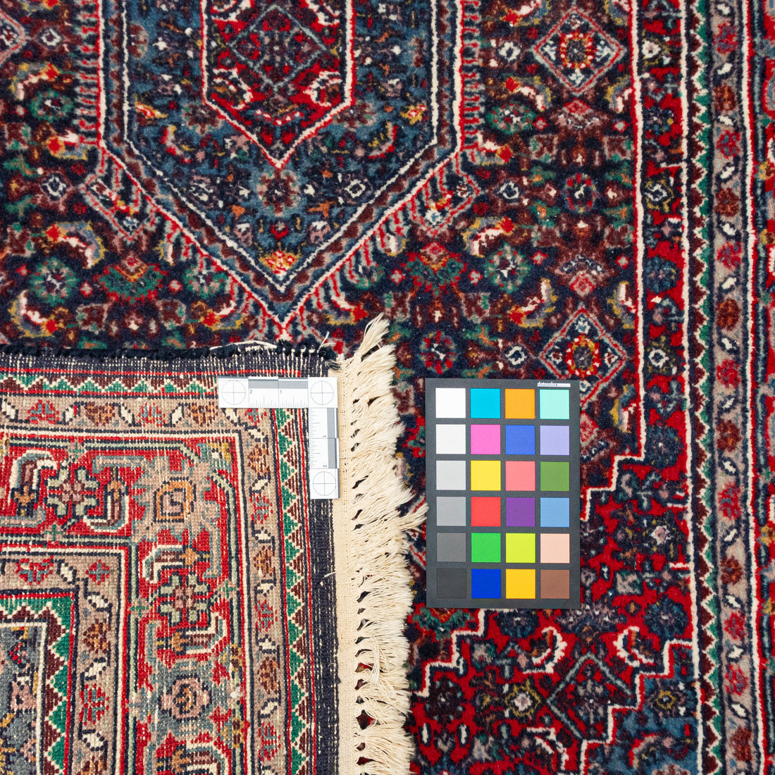 Hand Knotted Wool Rug 74"x46"