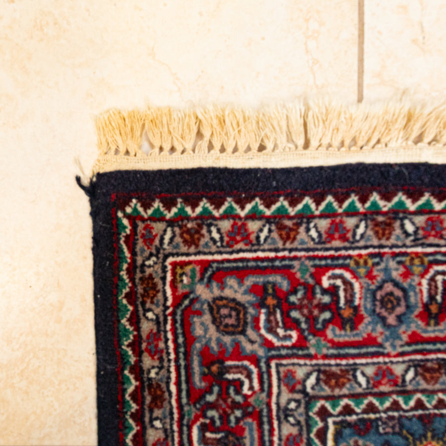 Hand Knotted Wool Rug 74"x46"