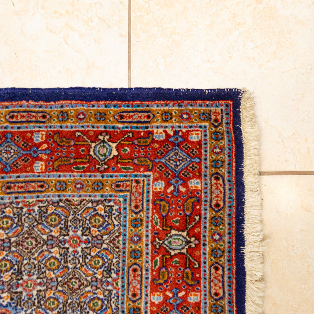 Hand Knotted Wool Runner 76"x32"