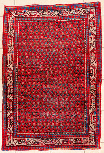 Vintage Sarouk Mir Persian Rug             82"x51"