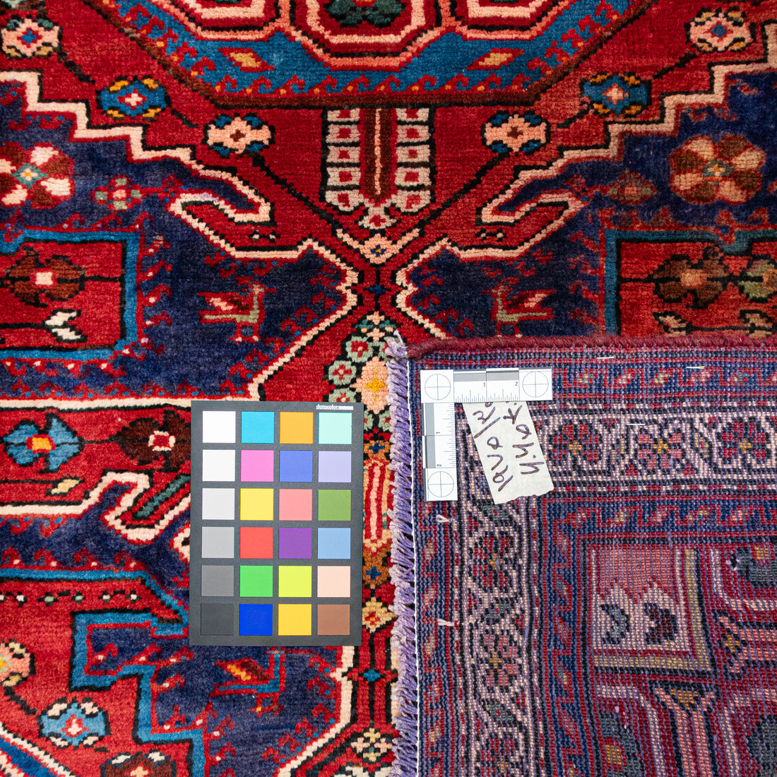 Hand Knotted Wool Mahabad Persian Rug 78"x51"