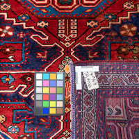 Hand Knotted Wool Mahabad Persian Rug 78"x51"