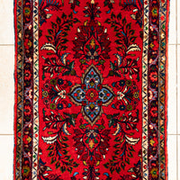 Hand Knotted Wool Persian Runner